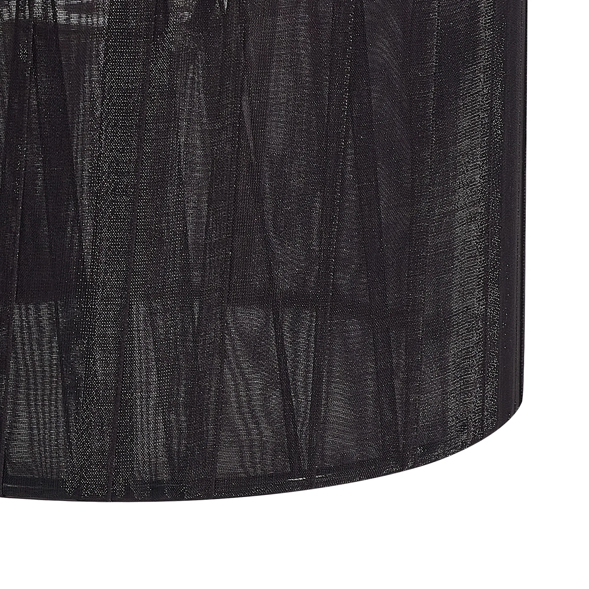 Serena 16cm Organza Shade Black D0871  Deco Serena